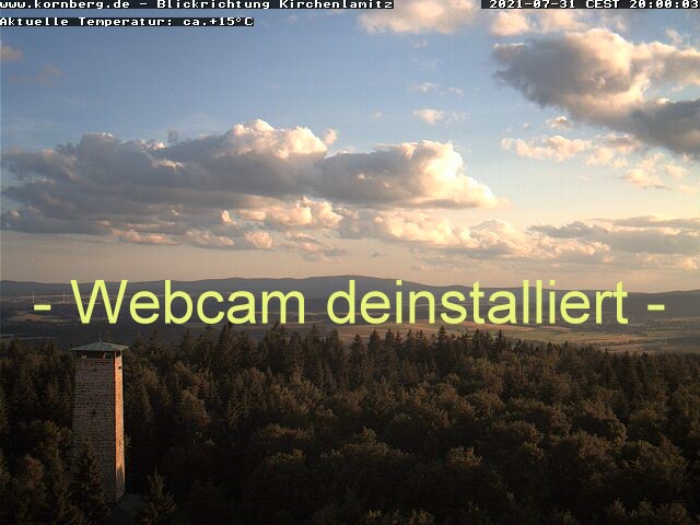 Webcam kann nicht angezeigt werden!